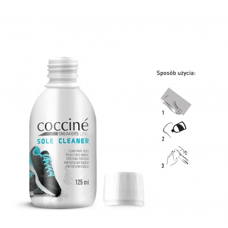 Skutecznie czyści białe podeszwy - Coccine Sole Cleaner