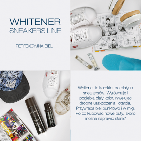Biała farba do butów - Coccine Whitener