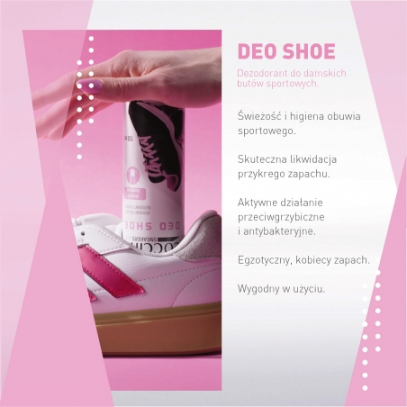 Dezodorant do damskich butów sportowych